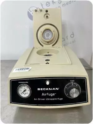 Buy Beckman Coulter Airfuge 340400 Air-driven Ultracentrifuge % (351550) • 299$