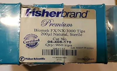 Buy Fisherbrand Premium Biomek FX/NX/3000  200ul Blue, Sterile, 05-408-170  • 65$