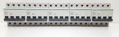 Buy Schneider Electric 100 Amps 4 Pole Circuit Breaker Lot Of 5 / Tested Ok • 200$