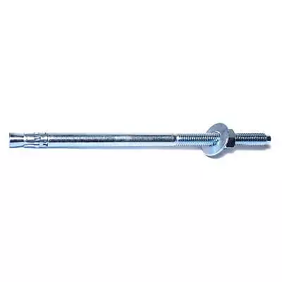 Buy 1/2  X 10  Zinc Plated Steel Concrete Wedge Stud Anchor Bolts WAS-102 (25 Pcs) • 60.73$