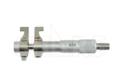 Buy Shars Precision 1 - 2  Inside Micrometer Set 0.0001  Carbide New P} • 53$