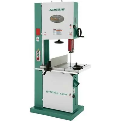 Buy Grizzly G0531B 230V 21 Inch 5 HP Industrial Bandsaw With Brake • 3,958$