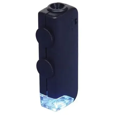 Buy Mini Handheld 60x-100x Pocket Microscope With LED • 15.99$