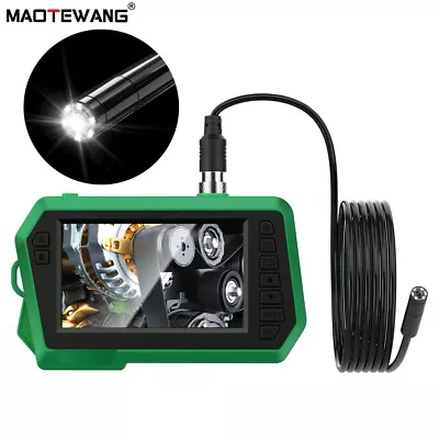 Buy 4.3'' Screen Industrial Endoscope Camera 5 Meter Pipe Sewer Inspection Borescope • 24.68$