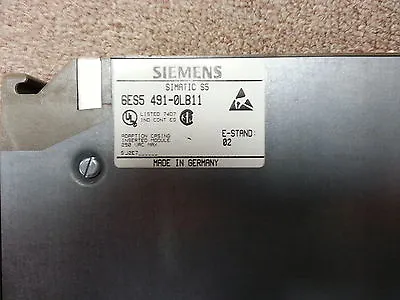 Buy  Siemens 6es5 491-olb11 Simatic S5 • 120$