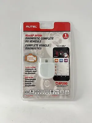 Buy Autel MaxiAP AP200 Bluetooth OBD2 Scanner Full System Car Diagnostic Tool TPMS • 44.99$