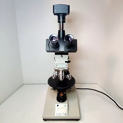 Buy PRIOR MP3500K Trinocular Polarizing Microscope 10MP Camera PRO Complete POL #631 • 2,245.50$