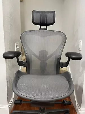 Buy Herman Miller Aeron Remastered Office Chair - Size B • 969$
