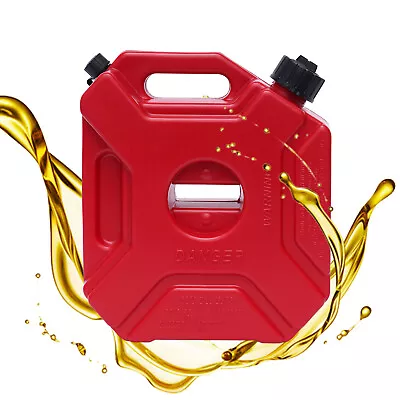 Buy 1.3 Gal/5L For ATV/off Road/motorbike Fuel Gas Storage Tank Diesel Can Container • 39.90$