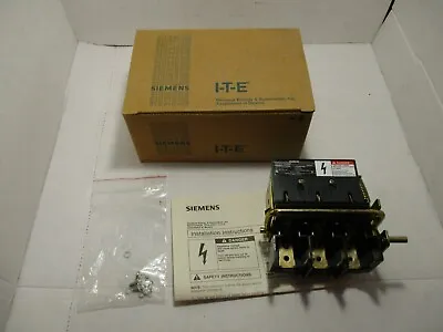 Buy Siemens Disconnect Switch MCS603R Ser. A 30 AMP 600V NEW IN BOX • 125.99$