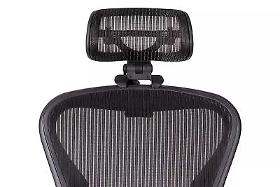 Buy Engineered Now Headrest For Herman Miller Aeron Chair Black Color • 103.48$