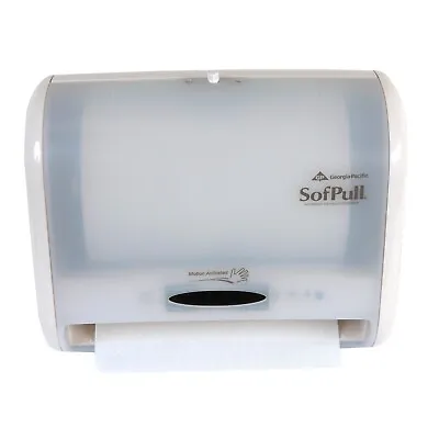 Buy Georgia Pacific SoftPull Motion Activated Paper Towel Dispenser (Translucent ) • 27.99$