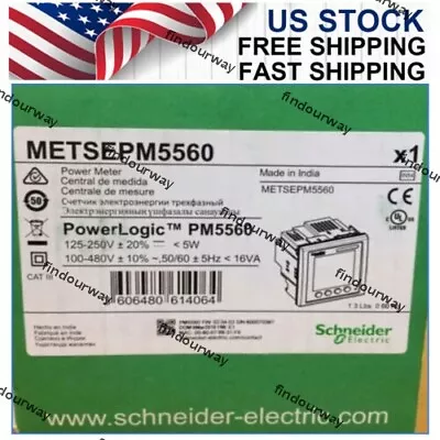 Buy New Schneider METSEPM5560 Multifunctional Instrument PM5560 Power Logic Meter • 779$