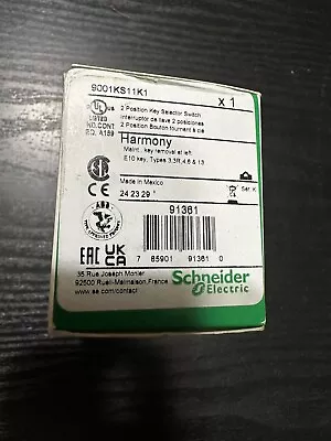 Buy Schneider Electric 9001KS11K1 Key Selector Switch, 30mm, E10 Keys • 69.99$