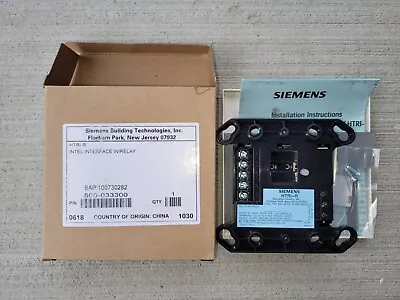 Buy Siemens XLS HTRI-R Intel Interface With Relay 500-033300 Rev 5 • 73.45$