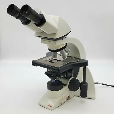 Buy Leica Microscope DM1000 With Binocular Head And 4x, 10x, 40x, 100x Objectives • 2,950$