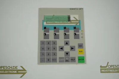 Buy Membrane Keypad For Siemens Simatic Op7 6av3607-1jc20-0ax1 6av3 607-1jc20-0ax1 • 69.47$