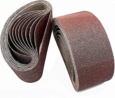 Buy 54 PCS Sanding Belts 3x18 In 40-400 Grit Portable Belt Sander Sandpaper Assorted • 44.99$