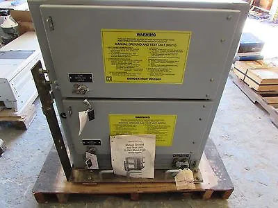 Buy Square D Manual Ground And Test Unit  Metal Clad Switchgear New • 4,799.99$