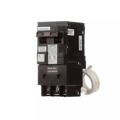 Buy Siemens Circuit Breaker 60-Amp Double Pole Type QPF GFCI Electrical Protection • 148.16$