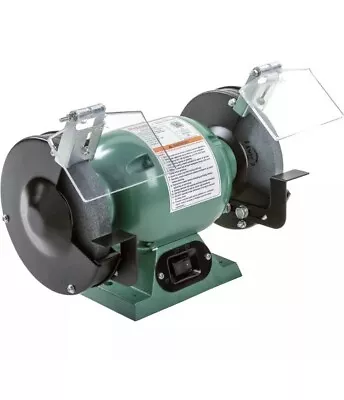 Buy New-Grizzly G9717 6  Bench Grinder W/ 1/2  Arbor- Freeship • 78.98$