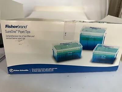 Buy OPEN BOX Fisherbrand SureOne Pipet Tips 02-707-438 Ultra Micro Pipet 480 Tips • 14.98$