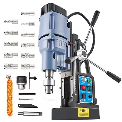 Buy Magnetic Drill Press 2  Portable Mag Drilling Machine 3125lbf 650rpm 11 Bits • 249.98$