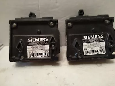 Buy Two Pack Siemens Circuit Breaker 20amp Single Pole • 18$