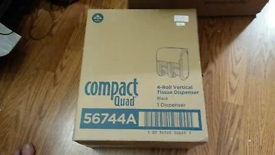 Buy Georgia Pacific Compact Quad Vertical Tissue Dispenser 56744A • 30$