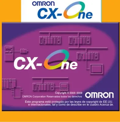 Buy PLC Programming Software CXONE AL01D V4 Omron With Activation Key CX-One V4.60 • 130.12$