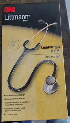Buy Littmann Lightweight II S.E. Stethoscope - 2450. Black  • 21.50$