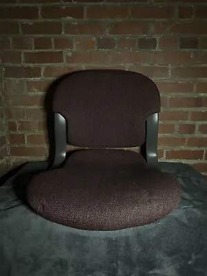 Buy Vintage Herman Miller Equa Red Cloth Ergonomic Swivel Chair Bucket Area Only!!! • 119.99$
