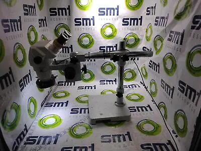 Buy Olympus Sz3060 Amscope Microscope With Boom Stand And Amscope Led Light • 220$