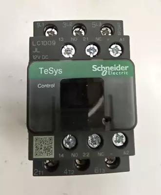 Buy Schneider Electric LC1D09JL Contactor TeSys 3P 25A 690V 50/60Hz 3Ph 12VDC Coil • 114.99$