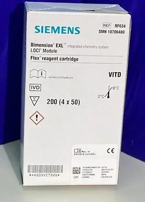 Buy RF634 Siemens Dimension EXL (VITD) Vitamin D (200 Tests/Box) (SMN: 10706480) • 900$