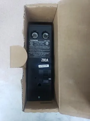 Buy New Old StockSiemens QN2200R 200-Amp 2 Pole 240-Volt Circuit Breaker  NEW In BOX • 249.99$