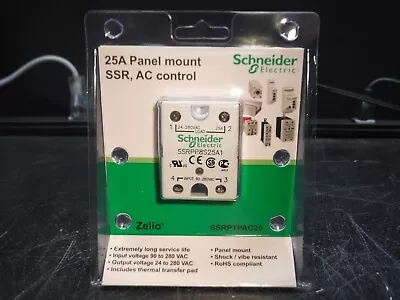 Buy Schneider Electric SSRPTPAC25 25A Panel Mount SSR AC Control • 19.99$