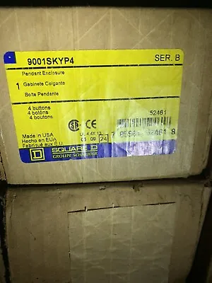 Buy SCHNEIDER ELECTRIC 9001SKYP4 Pendant Enclosure: 4 Holes, 3/4 In NPT, Yellow • 150$