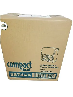 Buy Compact Quad 4 Roll Vertical Bath Tissue Tissue Dispenser  • 20$