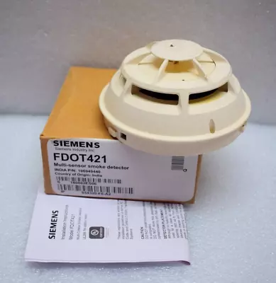 Buy Siemens Fdot421 Addressable Multi-sensor Smoke Detector Usa Stock • 35.25$
