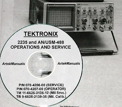 Buy Tektronix 2235 Oscilloscope Manual Set (4 Volumes) • 12.50$