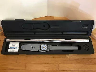 Buy Armstrong Dial Torque Wrench 1  Drive 64-502A 1000 Ft Lbs - Used Good Condition • 319$