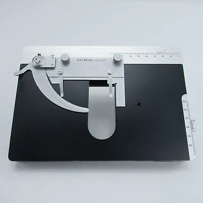 Buy Leitz Right Handed Mechanical Stage W/ Slide Holder For Laborlux Microscope • 80.96$