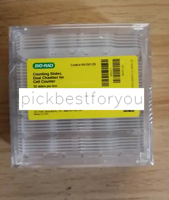 Buy 1box Bio-Rad 145-0011 Cell Counting Plate For TC10/TC20 Cell Counters #H81 YD • 170$