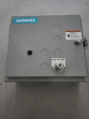 Buy Siemens Len01c003120b 30 Amp Lighting And Heating Contactor Enclosed • 175$
