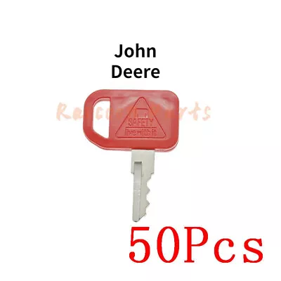 Buy 50pcs Fits John Deere JDS Excavator KV13427 T209428 Skid Steer Ignition Key • 42$