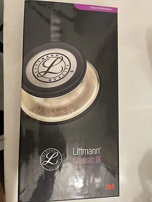 Buy 3M Littmann Classic III Stethoscope, 5870, Rainbow-Finish Chestpiece, Black • 100$