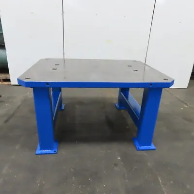 Buy 64  X 50  X 2-3/8  Thick Steel Top Machine Base Welding Fabrication Table • 2,437.49$