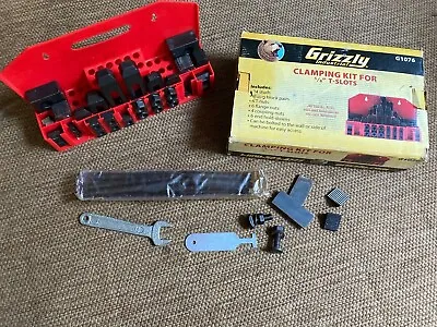 Buy Grizzly Industrial G1076-58 Pc. Clamping Kit For 5/8  T-Slots • 100$