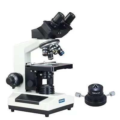 Buy 40X-1600X Brightfield And Darkfield Binocular Compound Laboratory Microscope • 433.99$